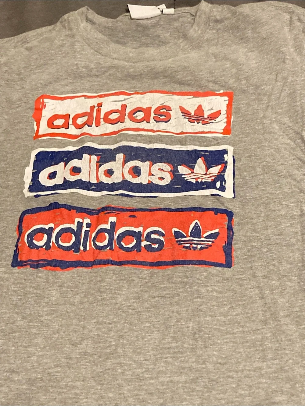Lot of 3 adidas Bold Graphic Short-Sleeve Tees